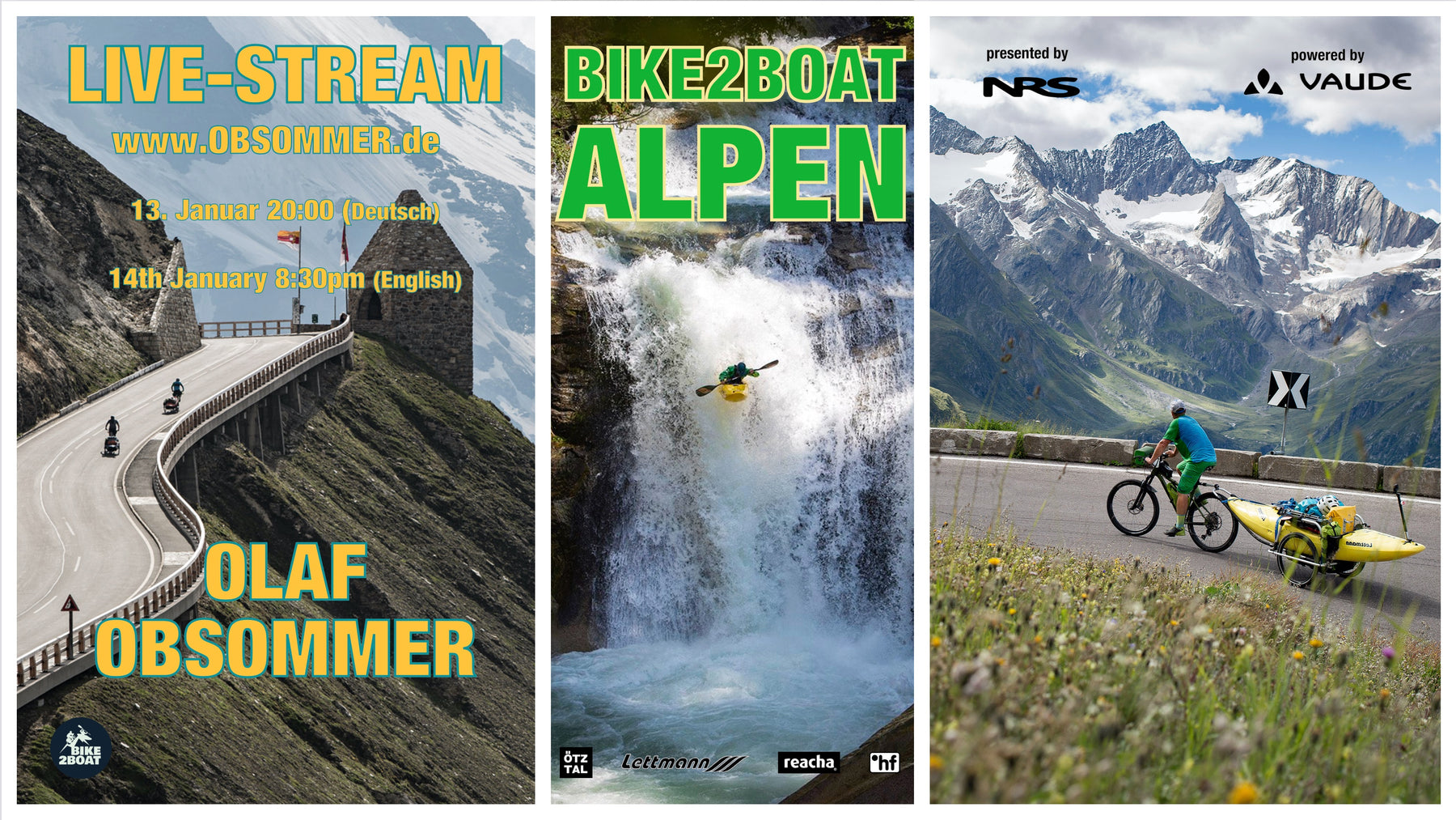 BIKE2BOAT Livestream mit Olaf Obsommer nächste Woche am Mittwoch,13.01. um 20°°!!!