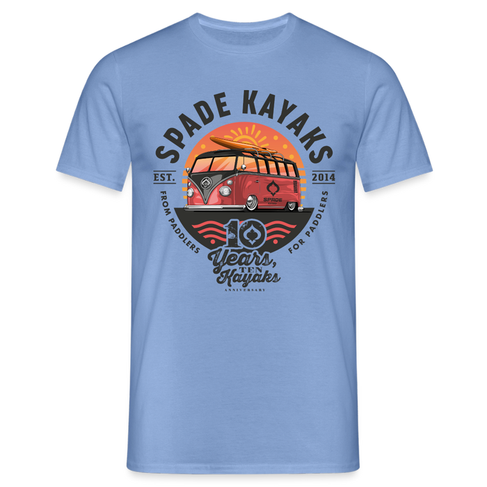 Jubiläums  T-Shirt - carolina blue