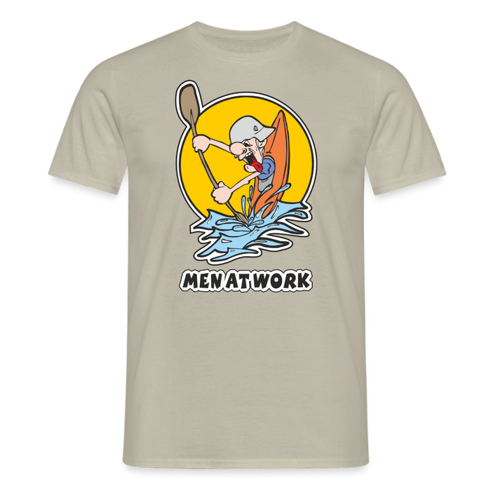 Men at work T-Shirt - sand beige
