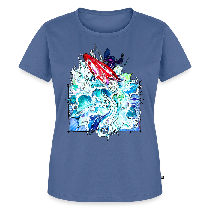 ShaktiFrauen Premium T-Shirt - Taubenblau