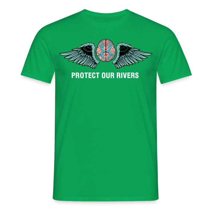 Protect our rivers T-Shirt - kelly green