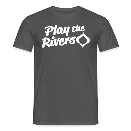 Play the rivers T-Shirt - charcoal grey