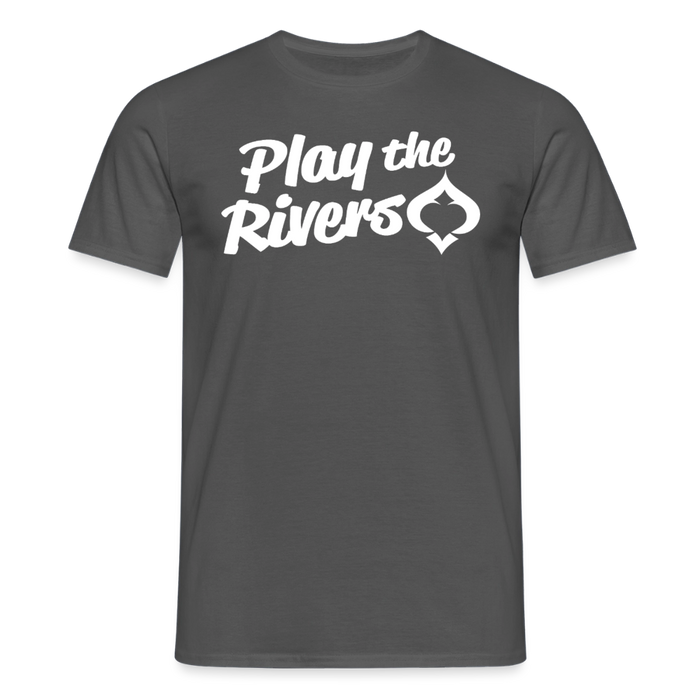 Play the rivers T-Shirt - charcoal grey