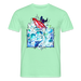 Kayak Spirit Männer Bio-T-Shirt mit V-Ausschnitt von Stanley & Stella - Mintgrün