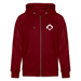 Men's Premium Hooded Logo Jacket - Burgunderrot