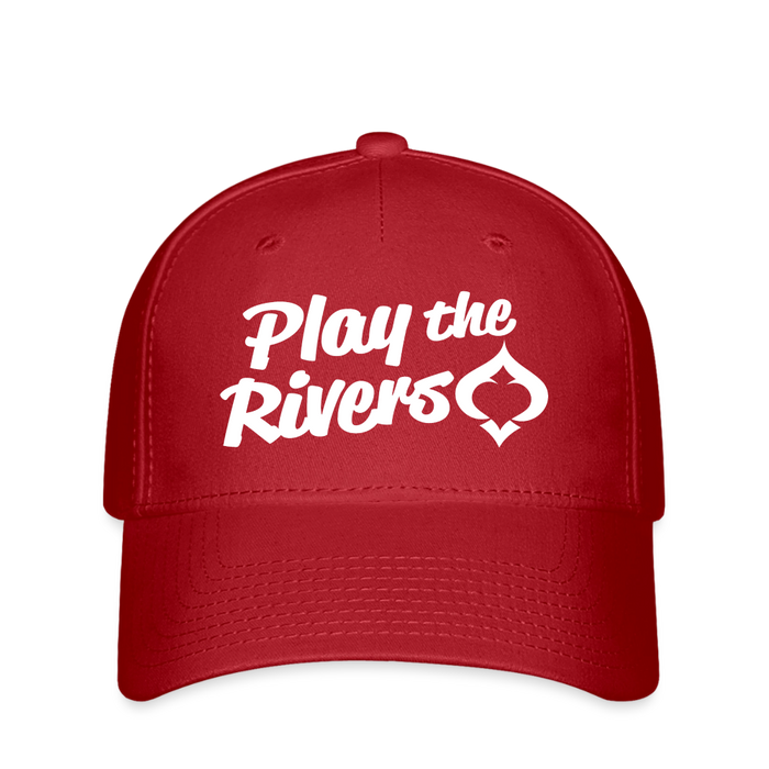Play the rivers Flexfit Cap - red