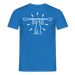 Paddle Maniac T-Shirt - Royalblau