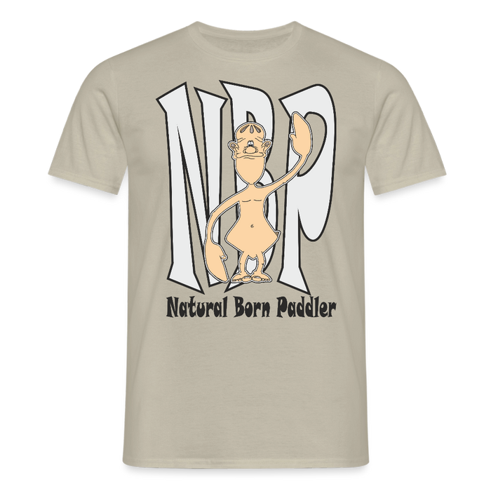 Natural Born Paddler T-Shirt - Sandbeige