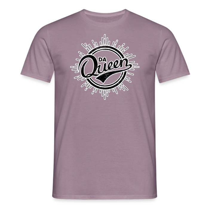 Men's Queen T-Shirt - purple-grey 