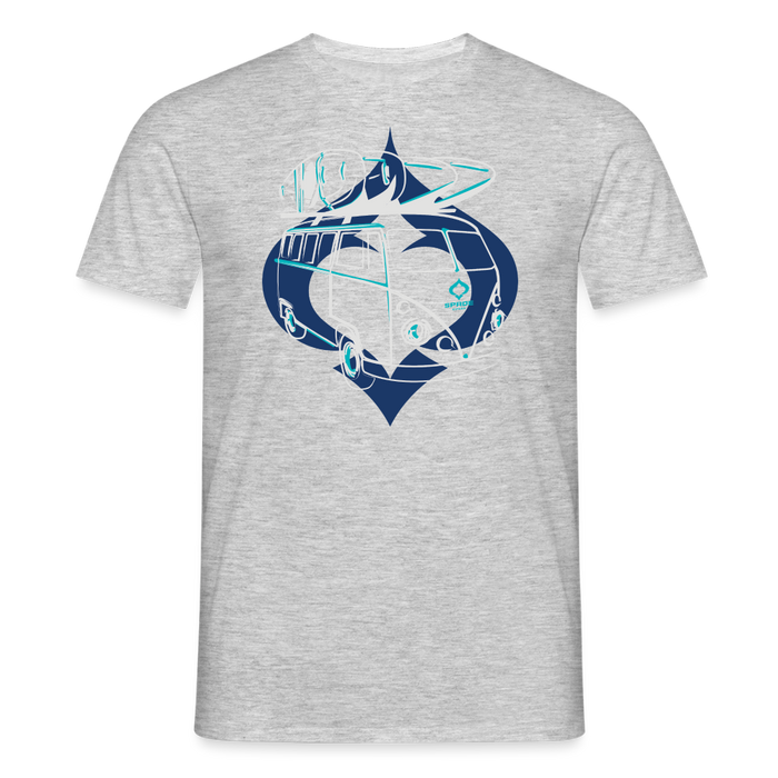 On the road to the river T-Shirt - heather grey