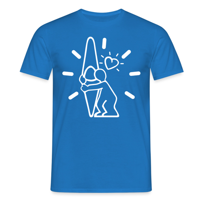 Kayak Hugger T-Shirt - royal blue