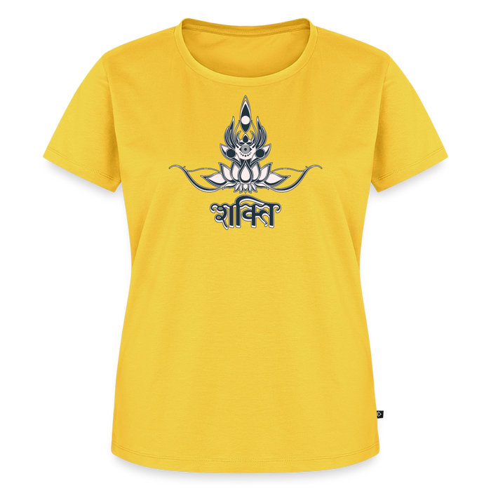 Shakti Frauen Premium T-Shirt - Gelb