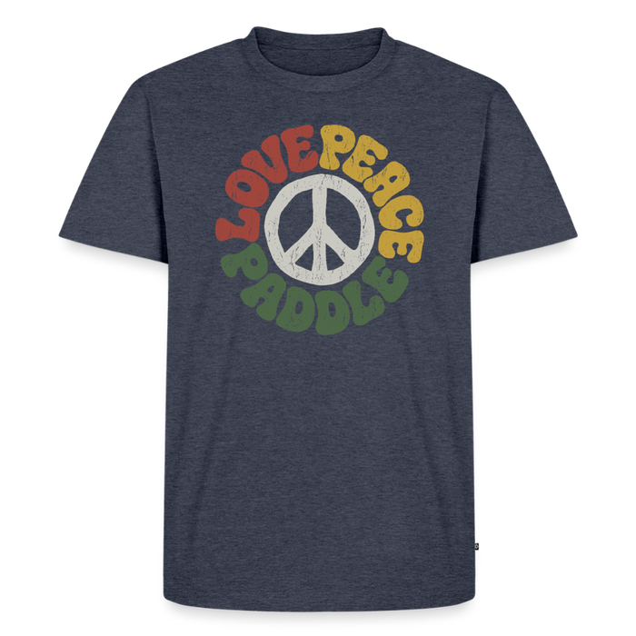 Paddlers for peace Männer Premium T-Shirt - Jeansblau 