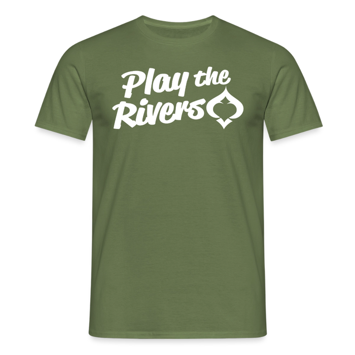 Play the rivers T-Shirt - military green