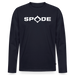 Men's Spade Logo Premium Organic Long Sleeve Shirt - navy