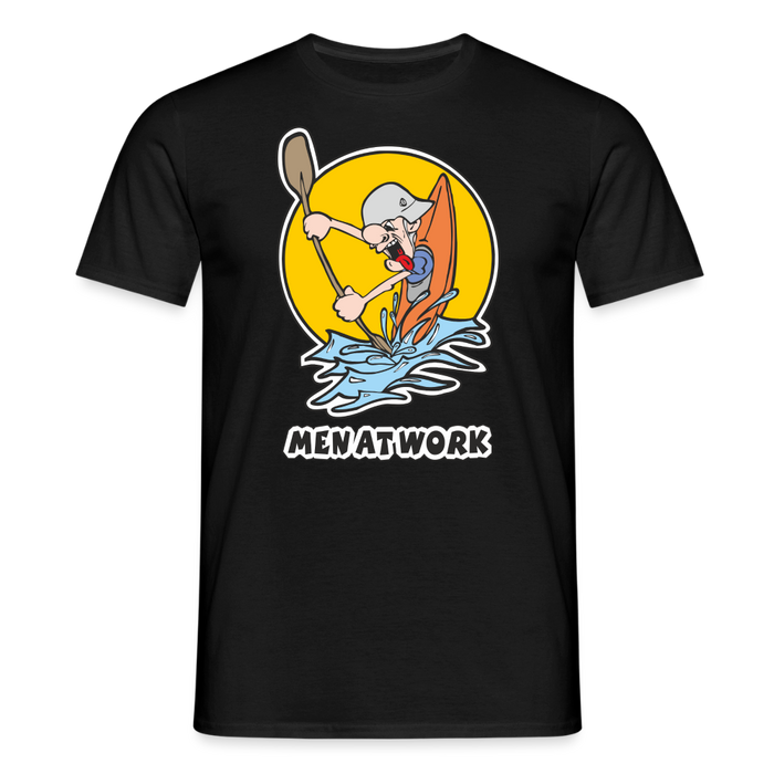 Men at work T-Shirt - black