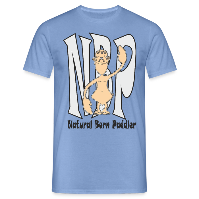 Natural Born Paddler T-Shirt - Carolina Blue