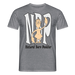 Natural Born Paddler T-Shirt - Graphit meliert