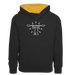 Paddle Maniac Teenager Kontrast-Hoodie - Schwarz/Gold