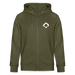 Men's Premium Hooded Logo Jacket - Khaki