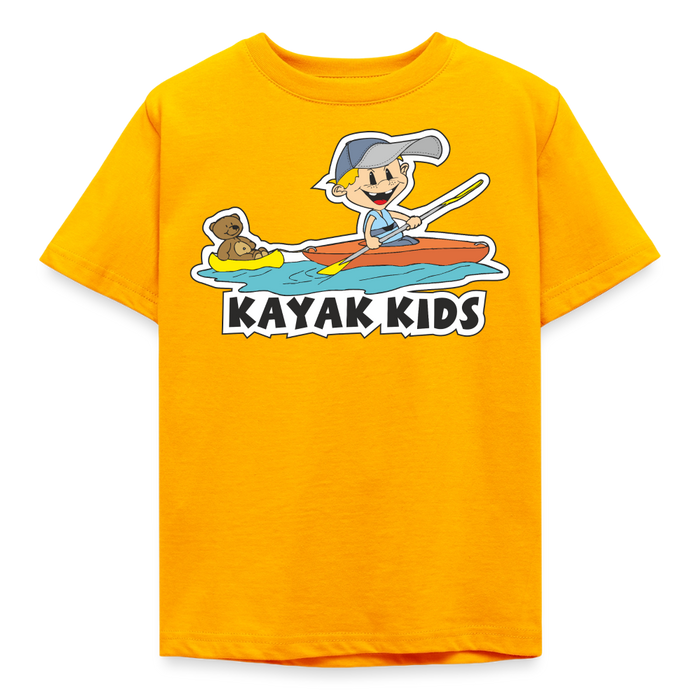 Kids' T-Shirt Boys - gold