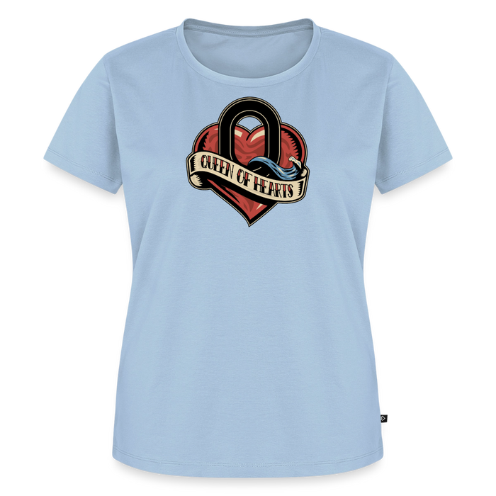 Queen of HeartsWomen’s Premium T-Shirt - light blue