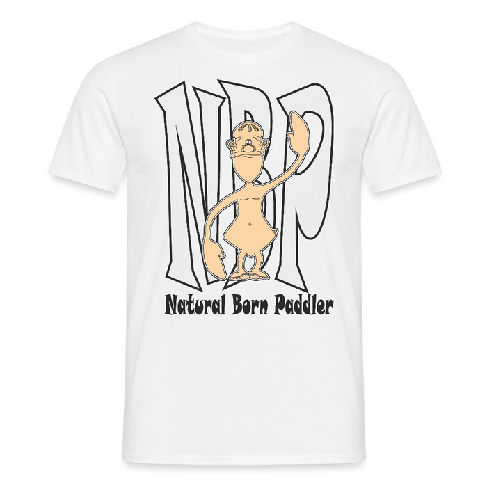 Natural Born Paddler T-Shirt - Weiß
