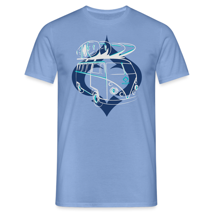 On the road to the river T-Shirt - carolina blue