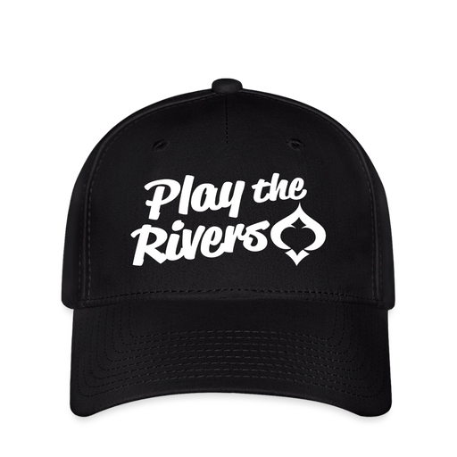 Play the rivers Flexfit Cap - black