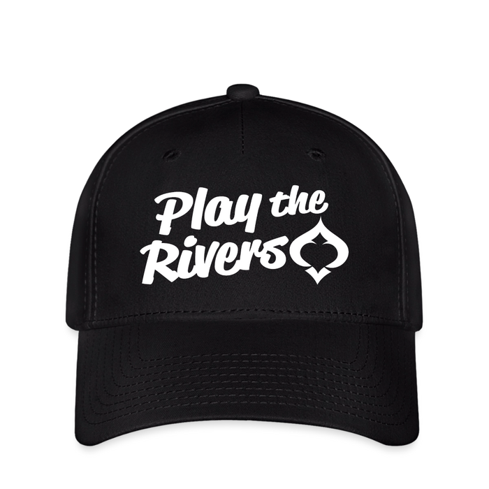 Play the rivers Flexfit Cap - black