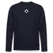 Spade Logo Premium Organic Long Sleeve Shirt - navy