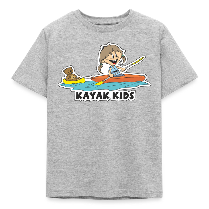Kids' T-Shirt Girls - heather grey