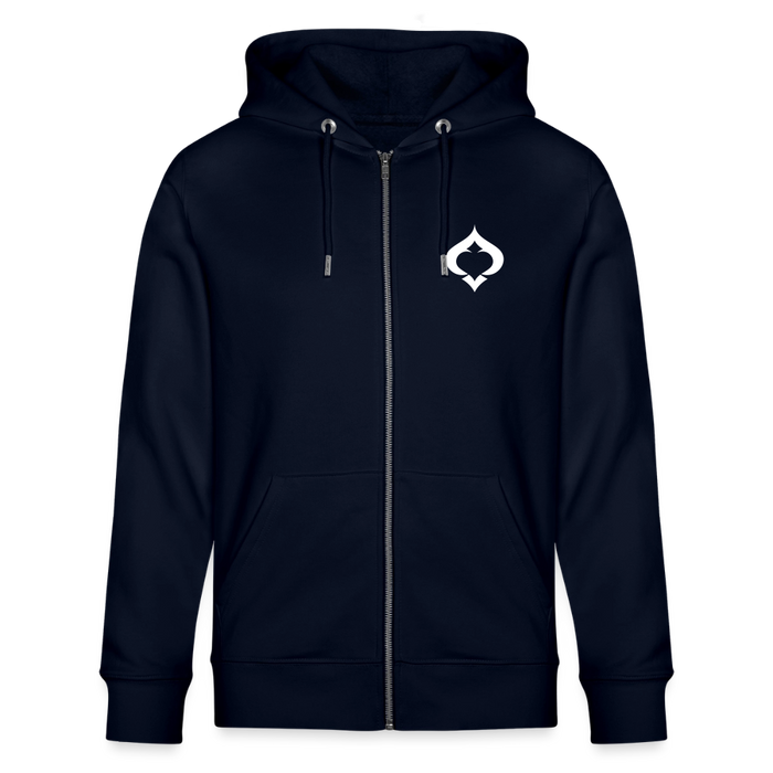 Men's Premium Hooded Logo Jacket - Navy