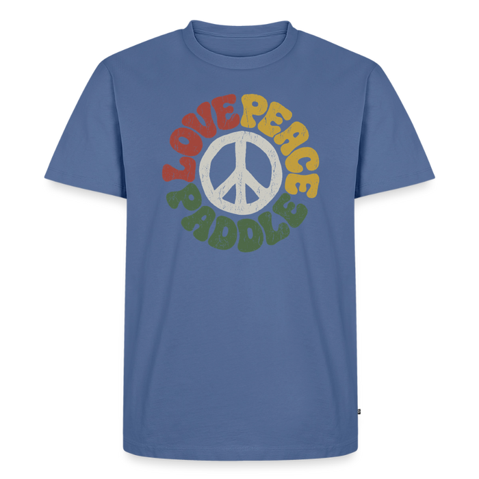 Paddlers for peace Männer Premium T-Shirt - Taubenblau