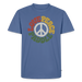 Paddlers for peace Männer Premium T-Shirt - Taubenblau