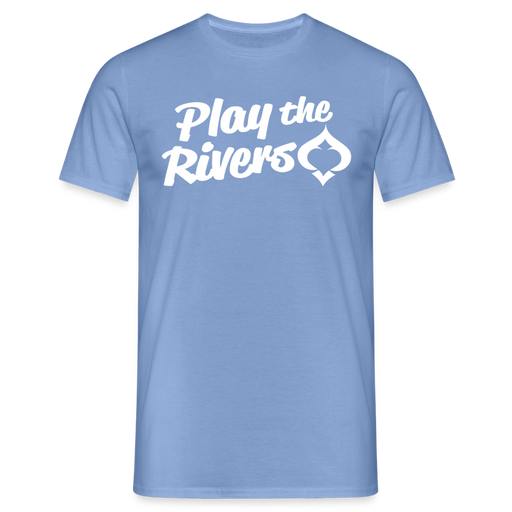 Play the rivers T-Shirt - carolina blue