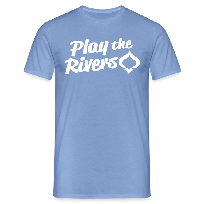 Play the rivers T-Shirt - carolina blue