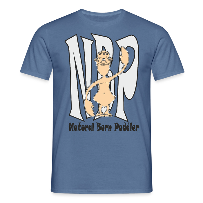 Natural Born Paddler T-Shirt - Taubenblau 