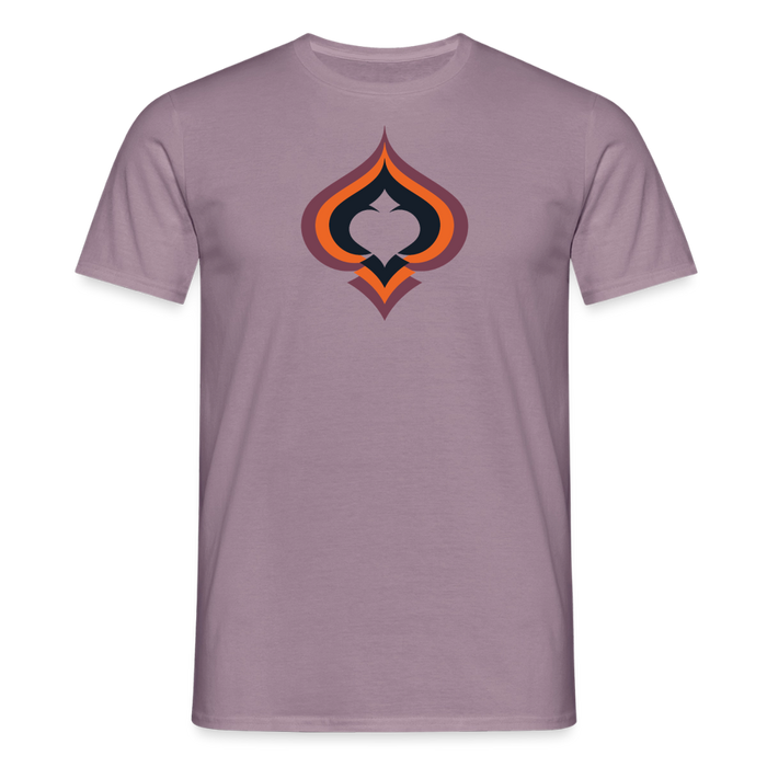 Logo T-Shirt - purple-grey 