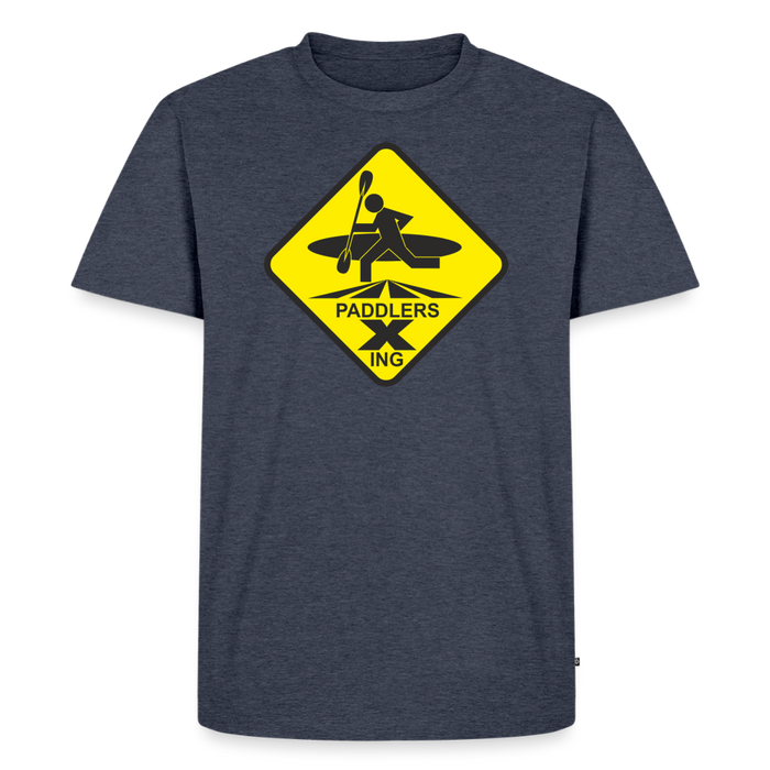 Men’s Premium T-Shirt Paddler Xing - heather denim