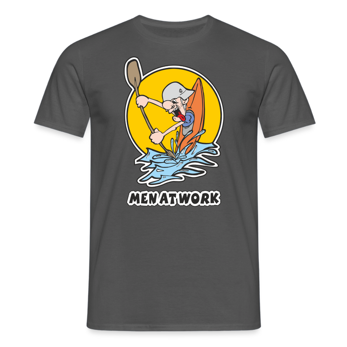 Men at work T-Shirt - charcoal grey