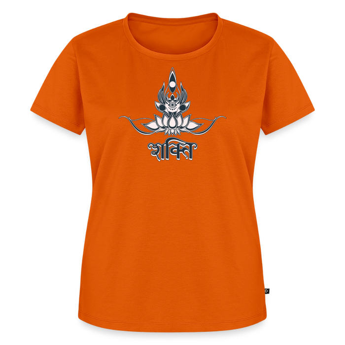 Shakti Frauen Premium T-Shirt - Orange 