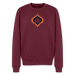 Logo  Pullover - Burgunderrot