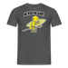No risk no glory T-Shirt - charcoal grey