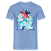 Kayak Spirit Männer Bio-T-Shirt mit V-Ausschnitt von Stanley & Stella - Carolina Blue