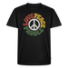 Paddlers for peace Männer Premium T-Shirt - Schwarz