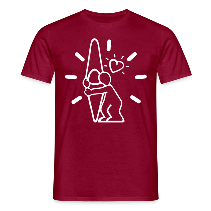 Kayak Hugger T-Shirt - brick red