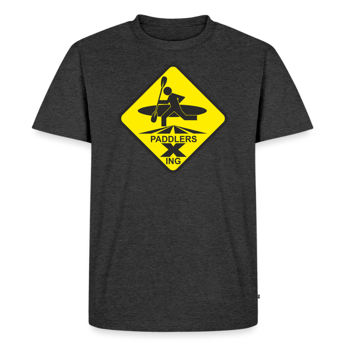 Men’s Premium T-Shirt Paddler Xing - heather anthracite
