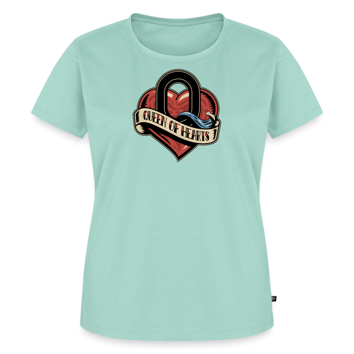 Queen of HeartsWomen’s Premium T-Shirt - mint 