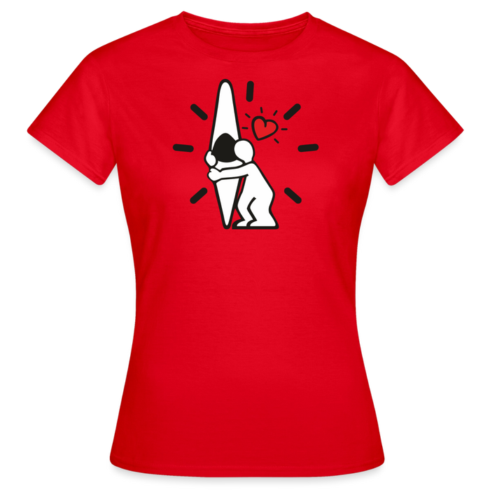 Women's T-Shirt Have you hugged your kayak today? - red